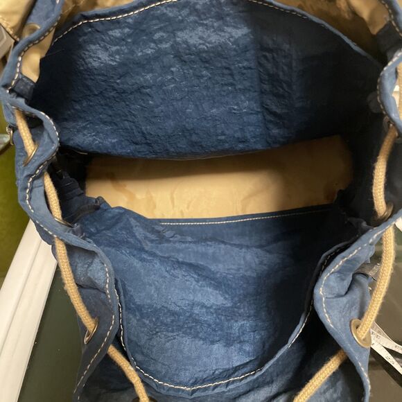Kipling Y2K Backpack Blue Drawstring Side Zip Water Resistant main image 6